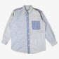 Vintage Gitano Striped Shirt L Mens 90s