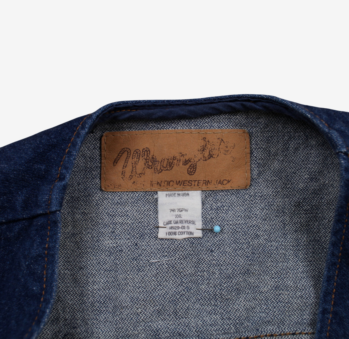 Vintage Wrangler Denim Vest 2XL Mens 90s