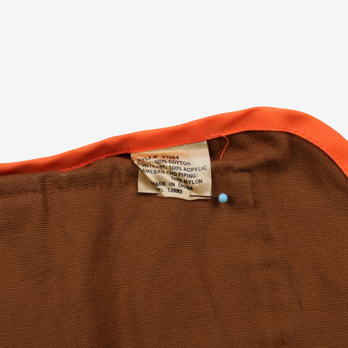 Blue Bill Redhead Canvas Vest M Mens 00s