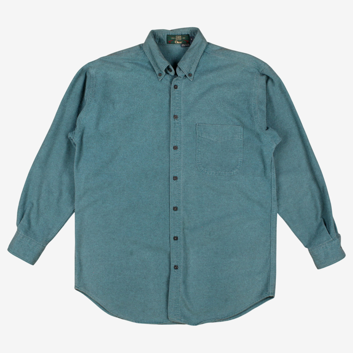 Vintage Orvis Chamois Shirt M Mens 90s