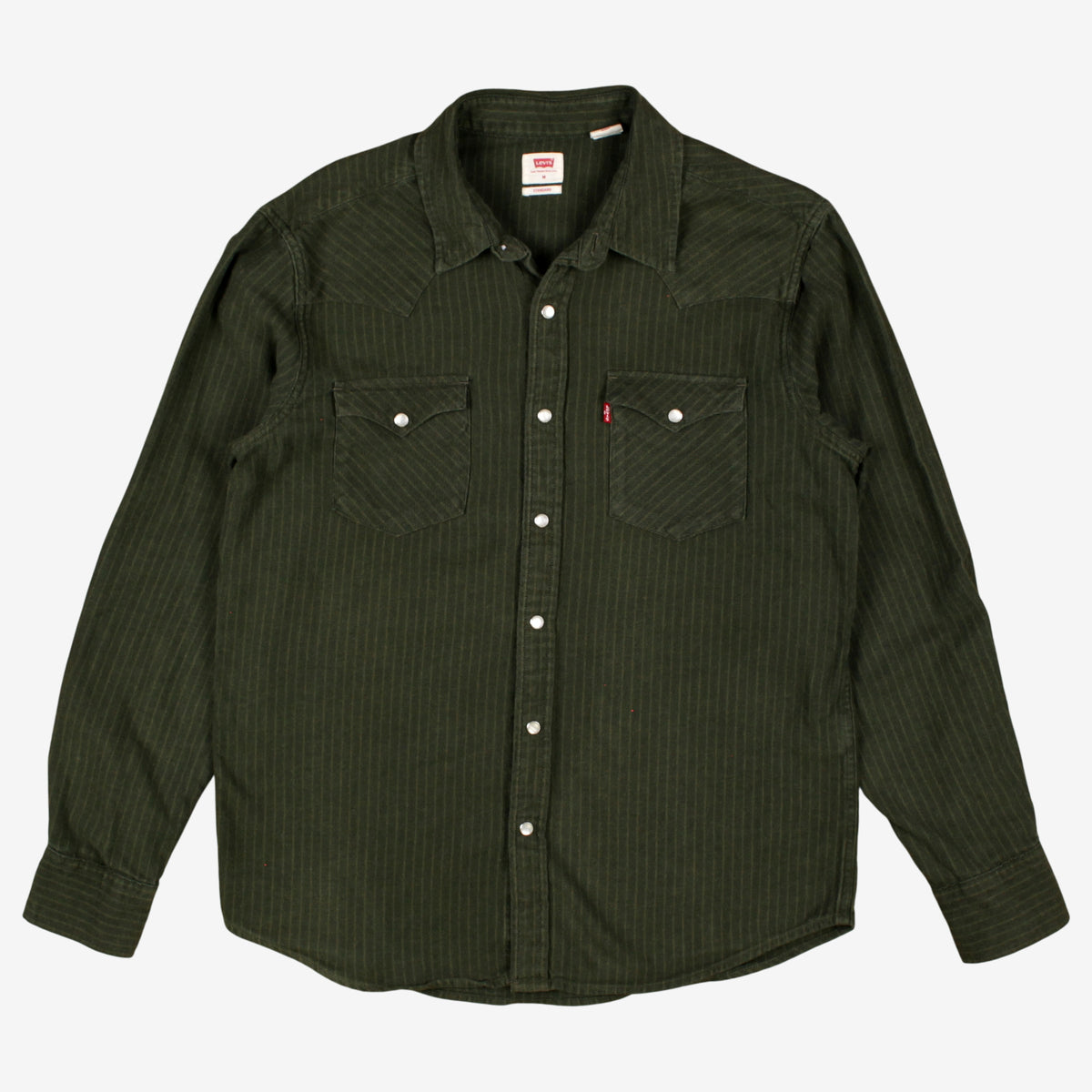 Vintage Levis Western Shirt M Mens 90s