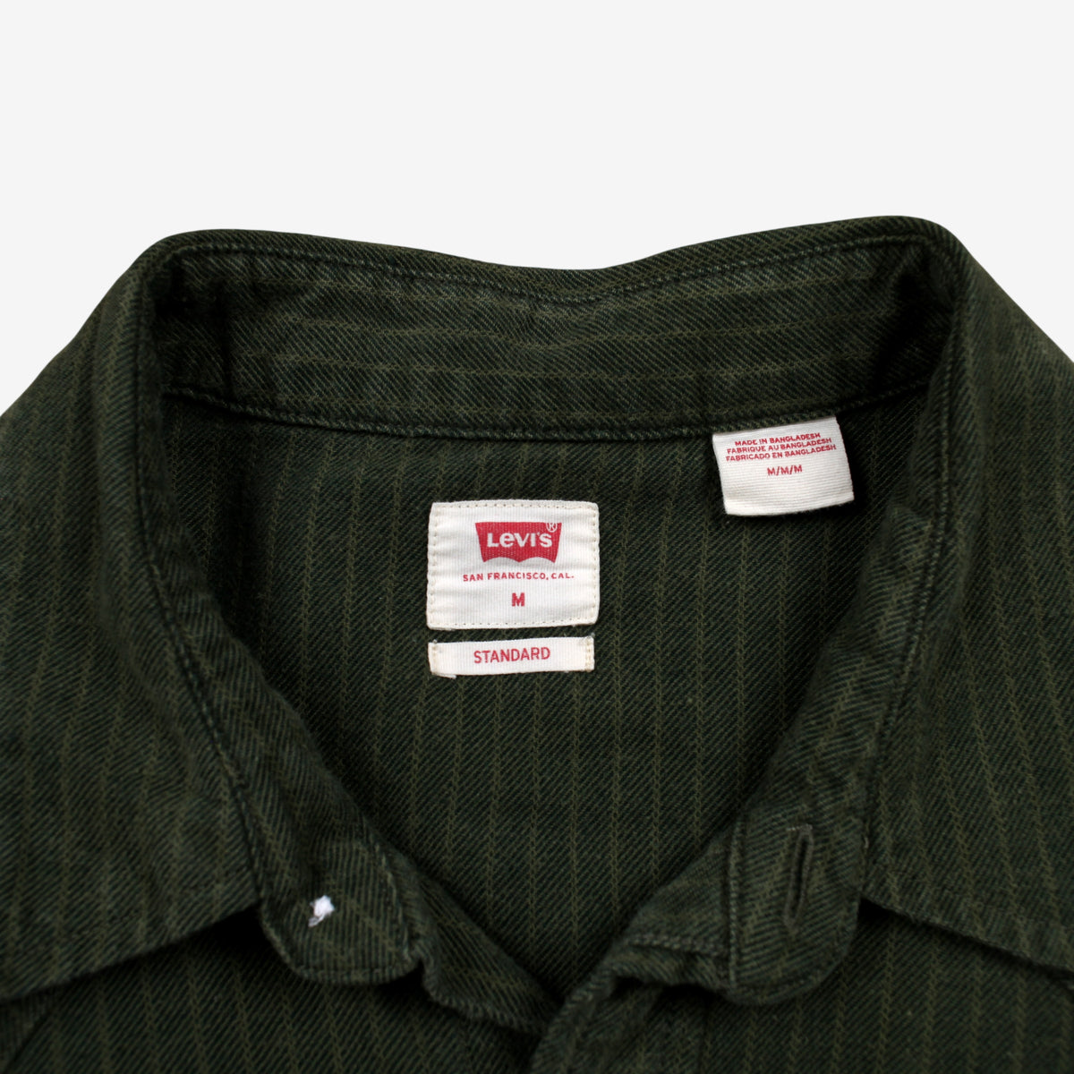 Vintage Levis Western Shirt M Mens 90s