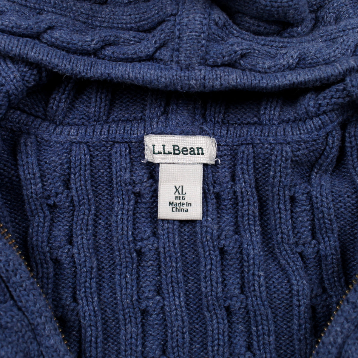 L.L. Bean Full Zip Cardigan XL Womens