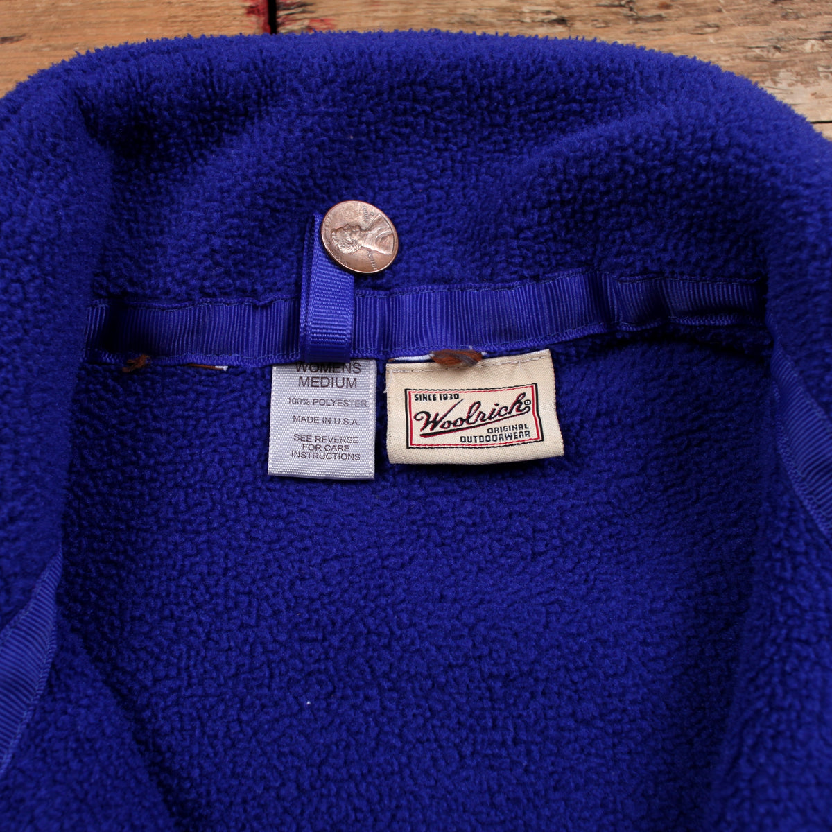 Woolrich Fleece Jacket M Womens 00s