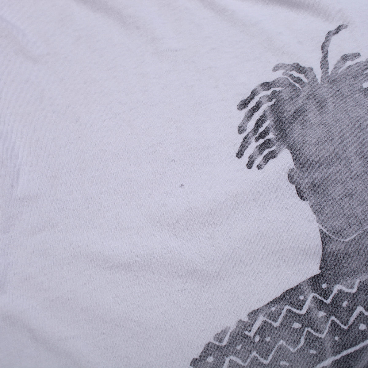 Vintage Fruit Of The Loom Graphic T-shirt L Mens 90s White Single Stitch USA