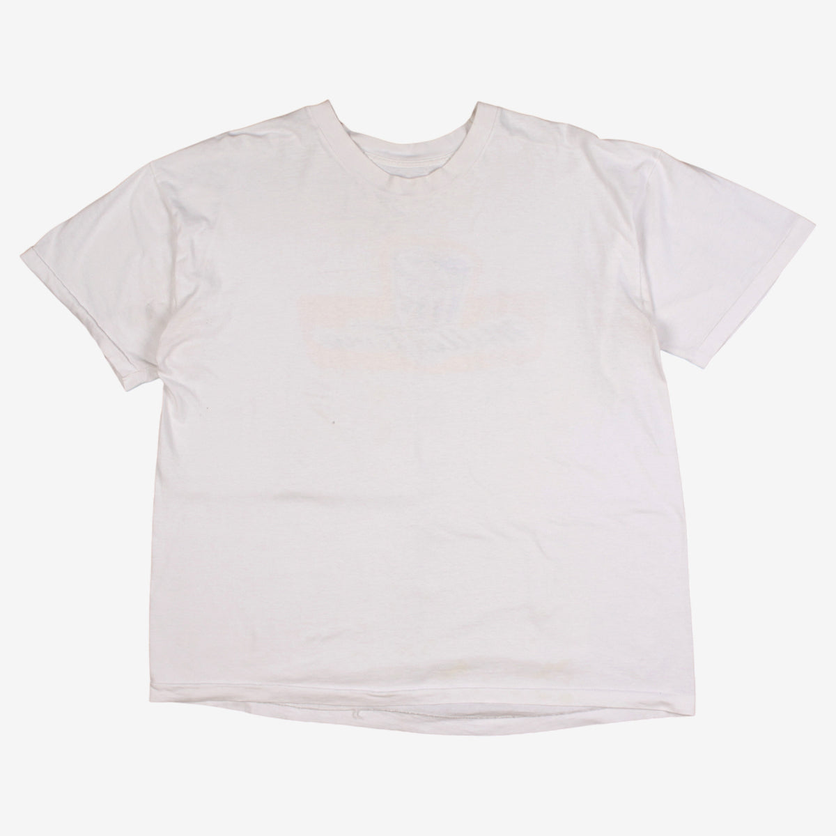 Vintage Single Stitch Miller Lite T-shirt XL Mens 90s White Worn