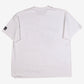Vintage Hanes T-shirt XL Mens 90s White Abstract Art Y2k Single Stitch