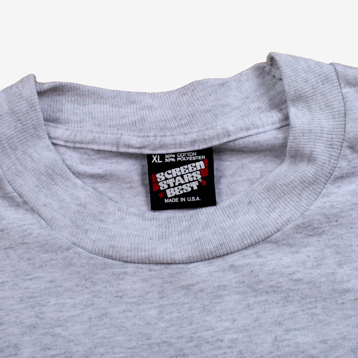 Vintage Screen Stars Best T-shirt L Mens 90s Grey Nautilus Submarine USA Made