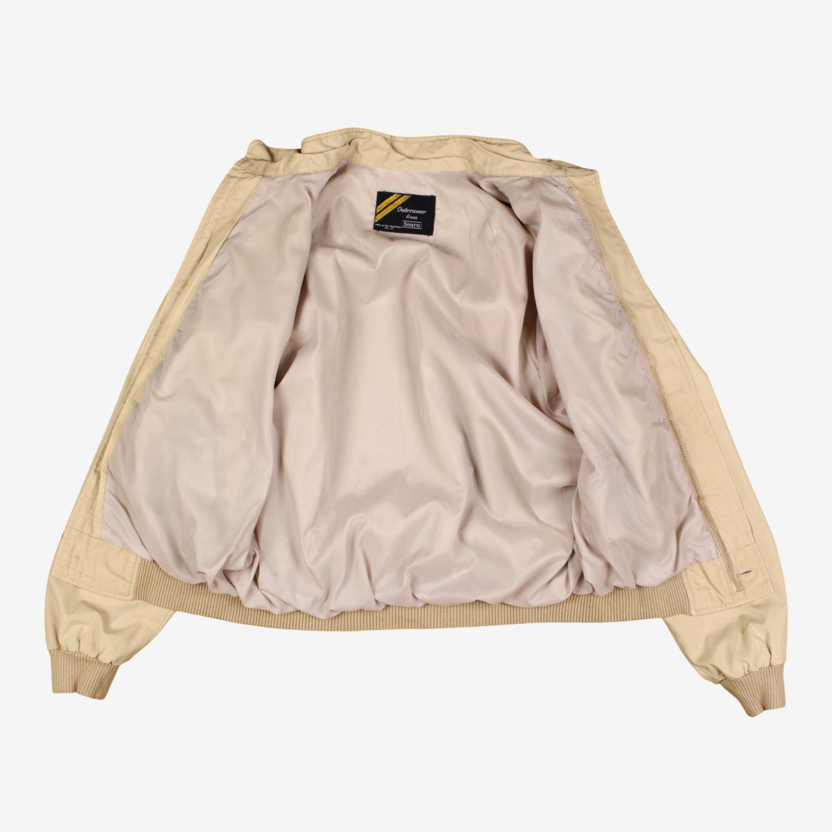 Vintage Sears Bomber Jacket M Mens 80s