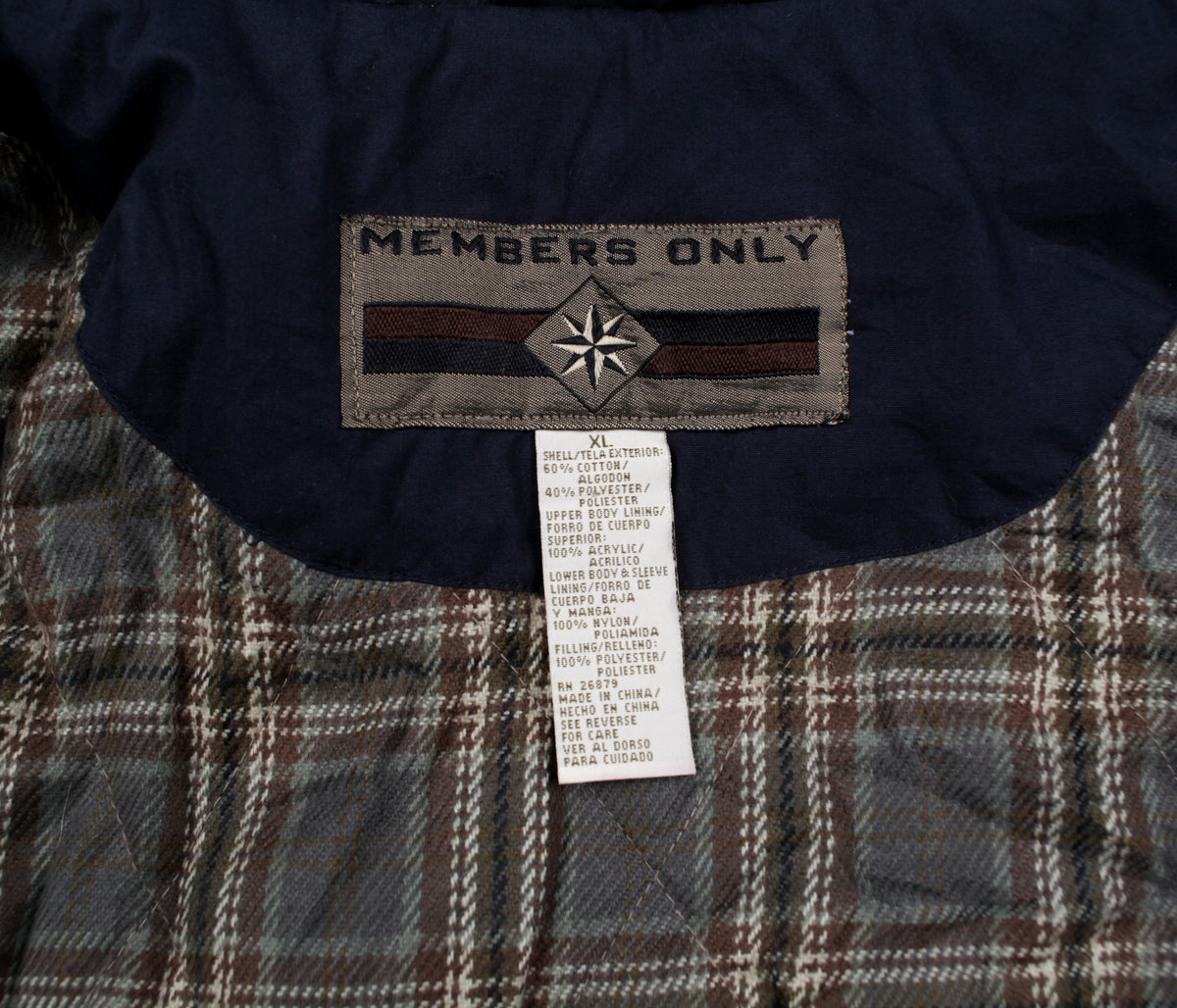 Vintage Members Only Jacket XL Mens 90s