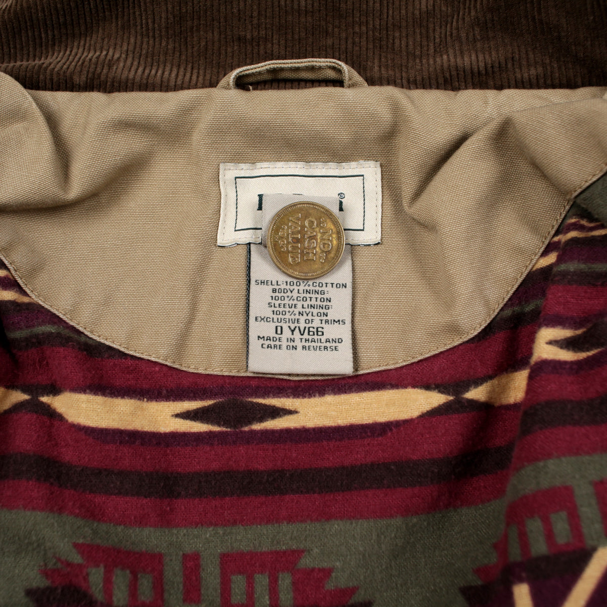 L.L. Bean Barn Coat Jacket L Womens