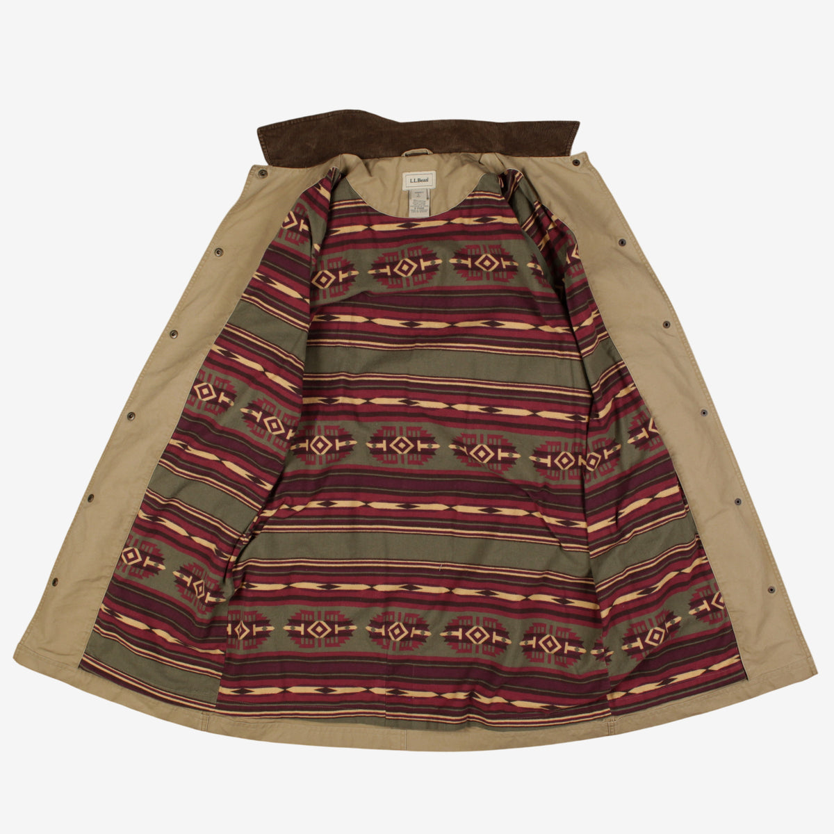 L.L. Bean Barn Coat Jacket L Womens