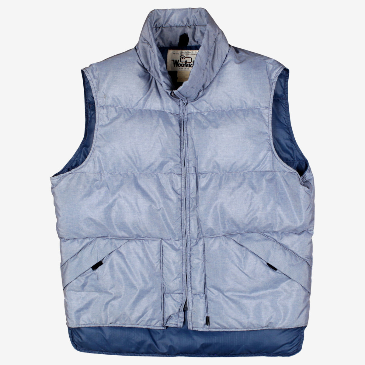 Vintage Woolrich Down Puffer Vest L Mens 80s