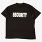 Vintage Best Fruit Of The Loom T-shirt 2XL Mens 90s Black Security Single Stitch