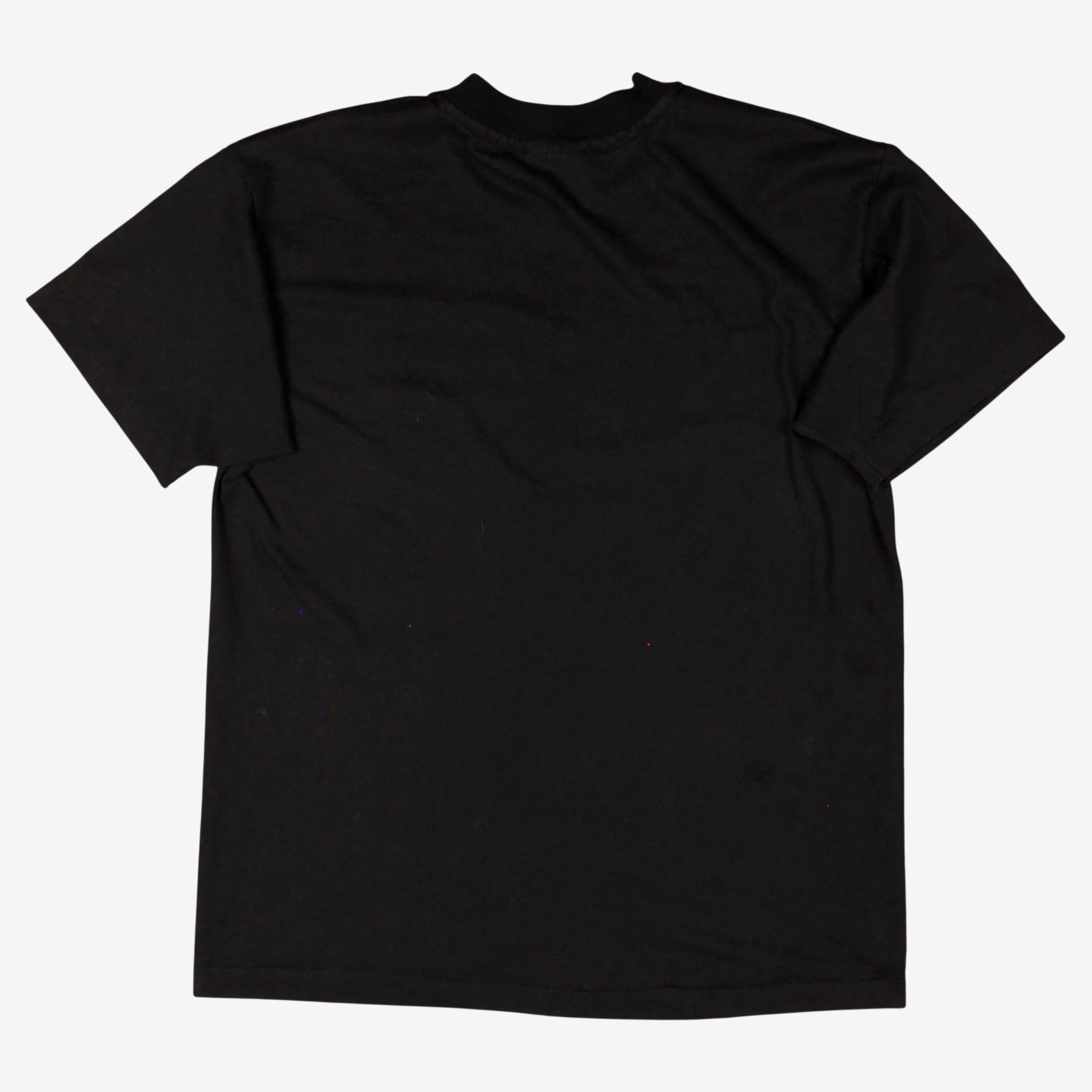 Vintage Hanes T-shirt L Womens 90s Black Safari Big Five Single