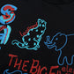 Vintage Hanes T-shirt L Womens 90s Black Safari Big Five Single Stitch
