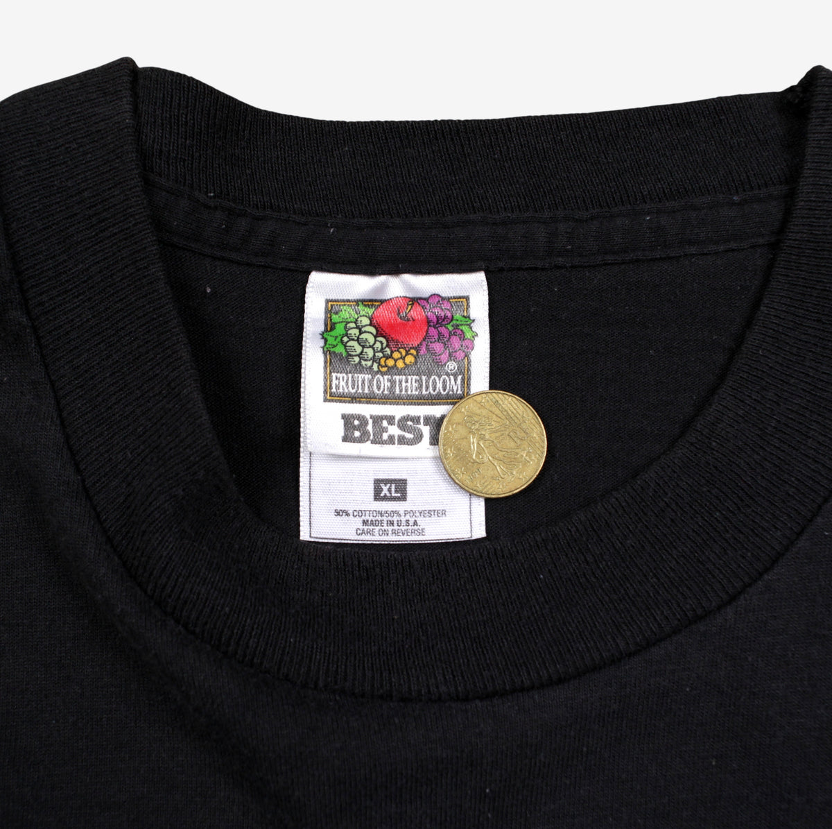 Vintage Fruit Of The Loom T-shirt L Mens 00s Grey Seneca Valley Single Stitch