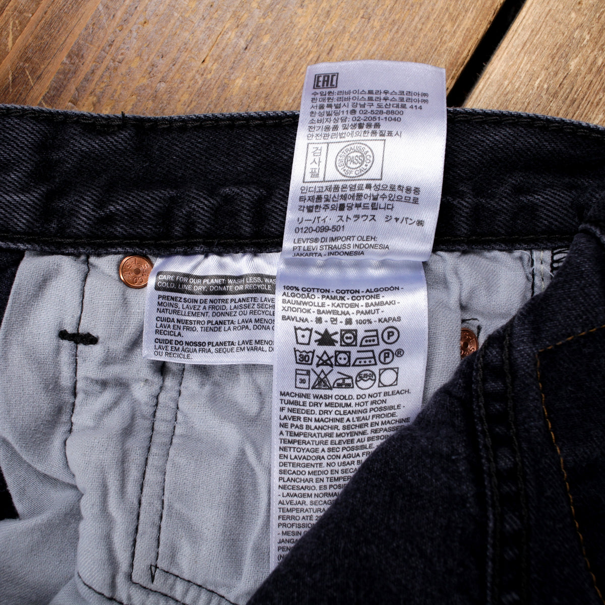 Levis 501 Jeans Regular Straight 34x28