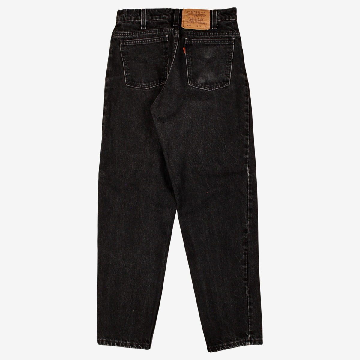 Vintage Levis 550 Jeans Relaxed Taper 28x30 Womens 90s