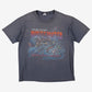 Vintage Anvil T-shirt L Mens 90s Grey Whitewater Rafting Graphic Single Stitch