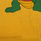 Vintage Jerzees T-shirt L Mens 90s Yellow Alligator Graphic USA Single Stitch