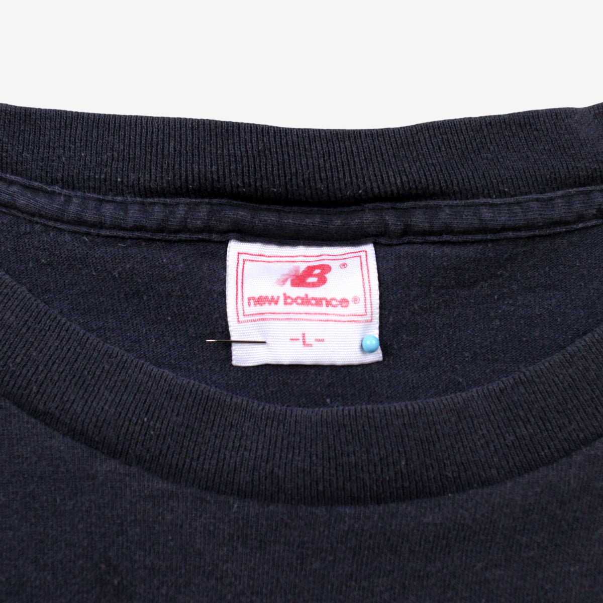 Vintage New Balance T-shirt L Mens 00s Blue Windsurfing Graphic Single Stitch