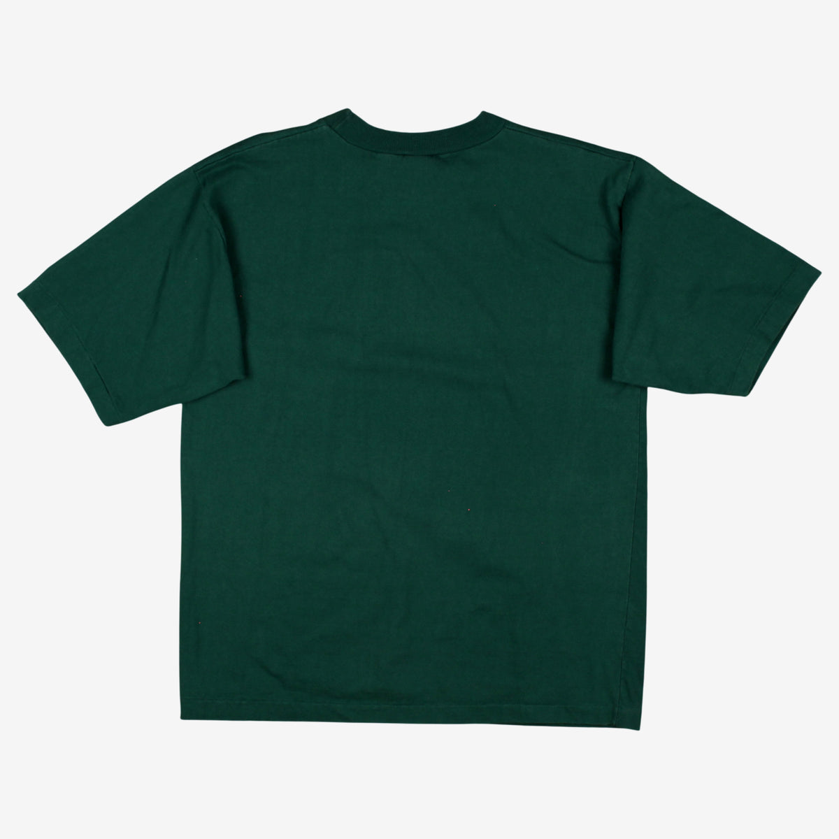 Vintage Nutex T-shirt M Mens 00s Green Kathmandu Spellout Travel Single Stitch