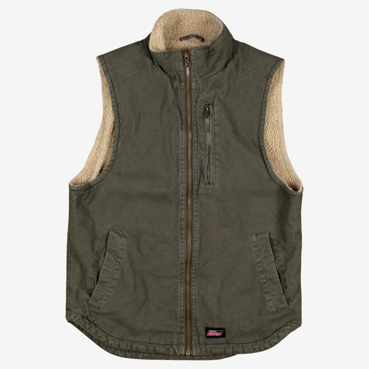 Dickies Canvas Vest S Mens 00s