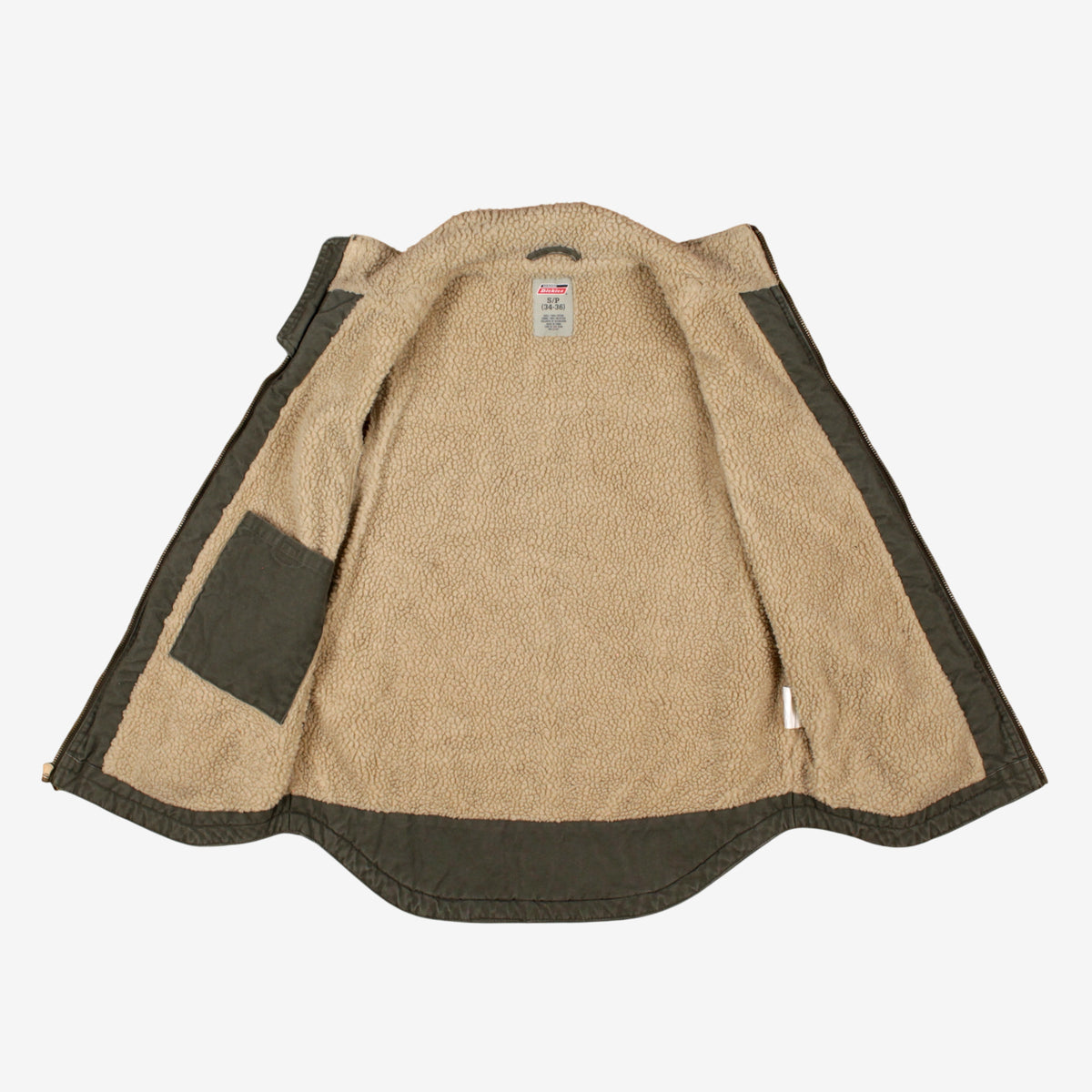 Dickies Canvas Vest S Mens 00s