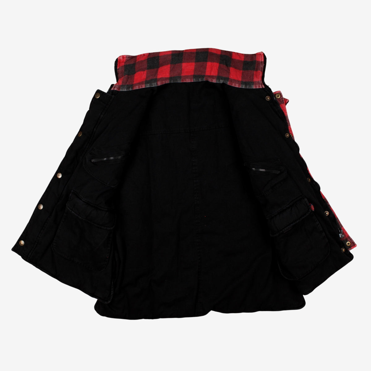 Classic Collection Plaid Vest XL Mens 00s