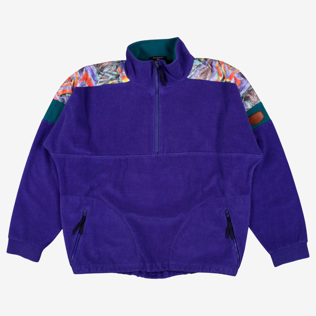 Calange 1/4 Zip Fleece Sweatshirt L Womens