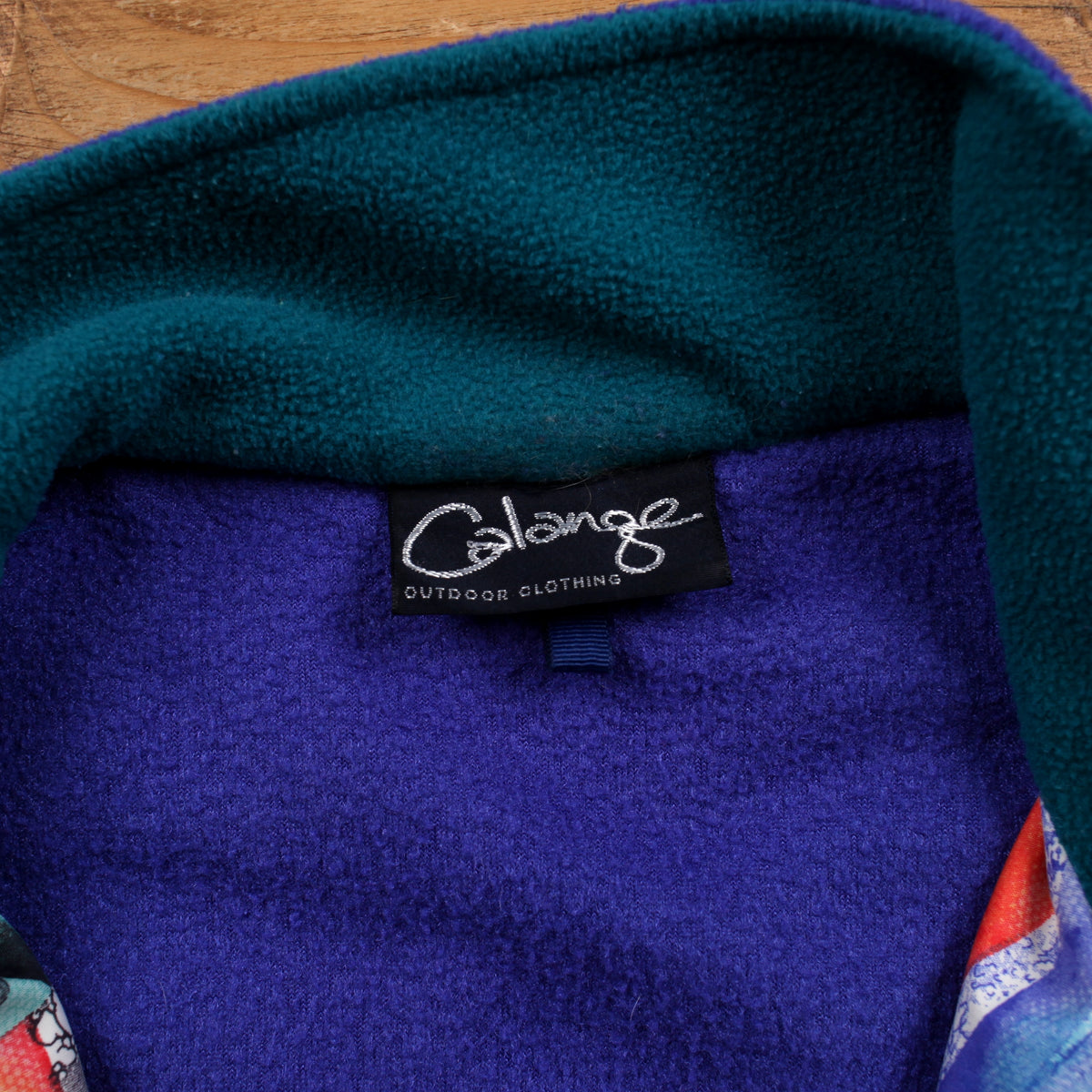Calange 1/4 Zip Fleece Sweatshirt L Womens
