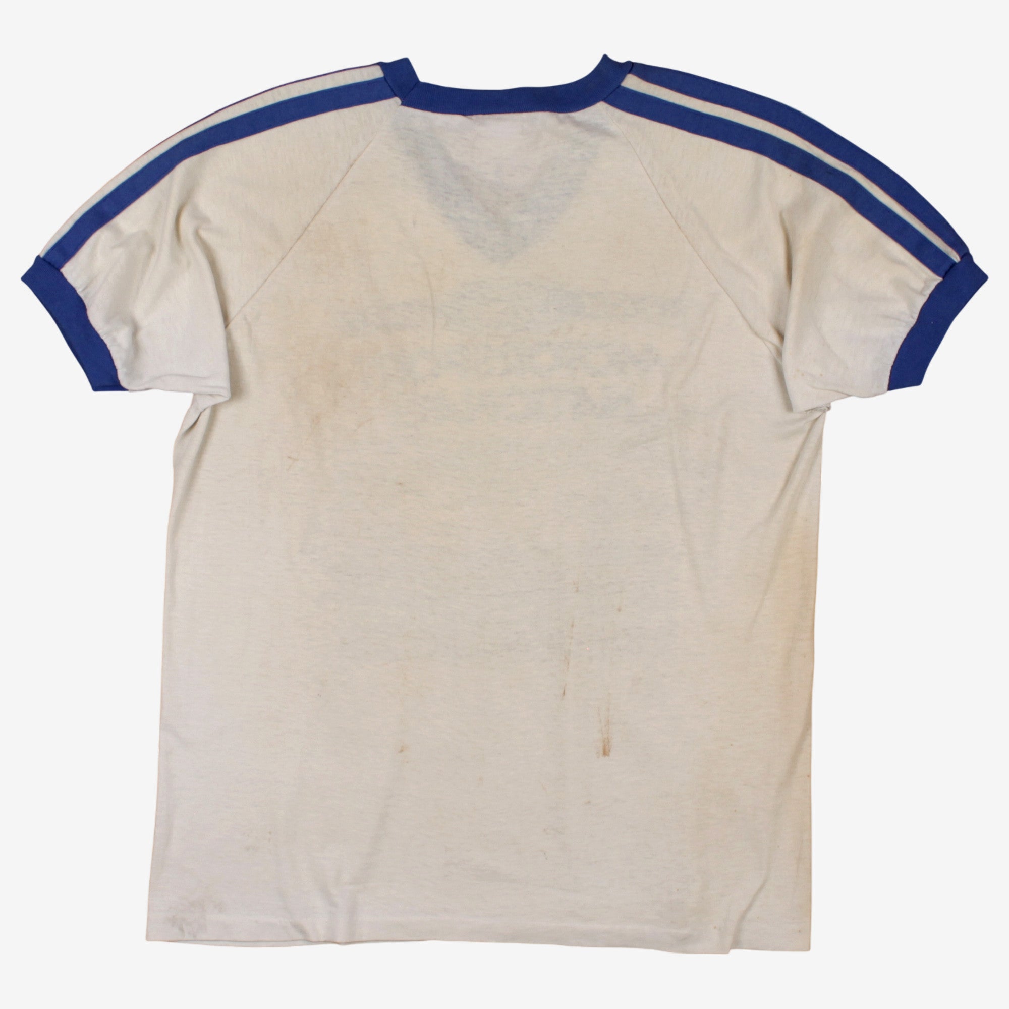 Vintage Bantam Ringer Thrashed T-shirt M Mens 80s White Ford