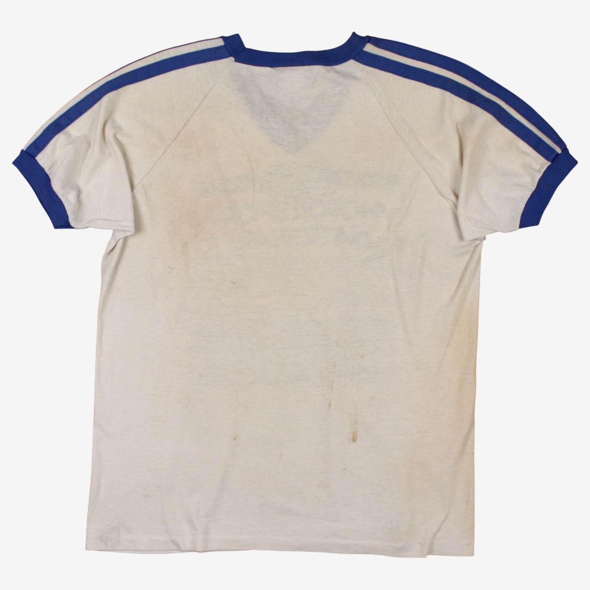 Vintage Bantam Ringer Thrashed T-shirt M Mens 80s White Ford Single Stitch