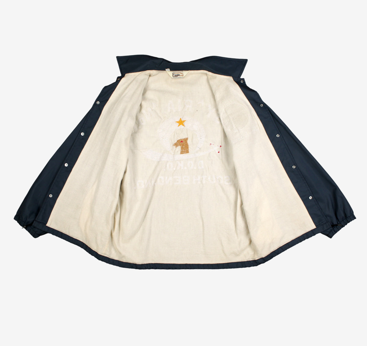 Vintage Eagle Coach Jacket M Mens 80s