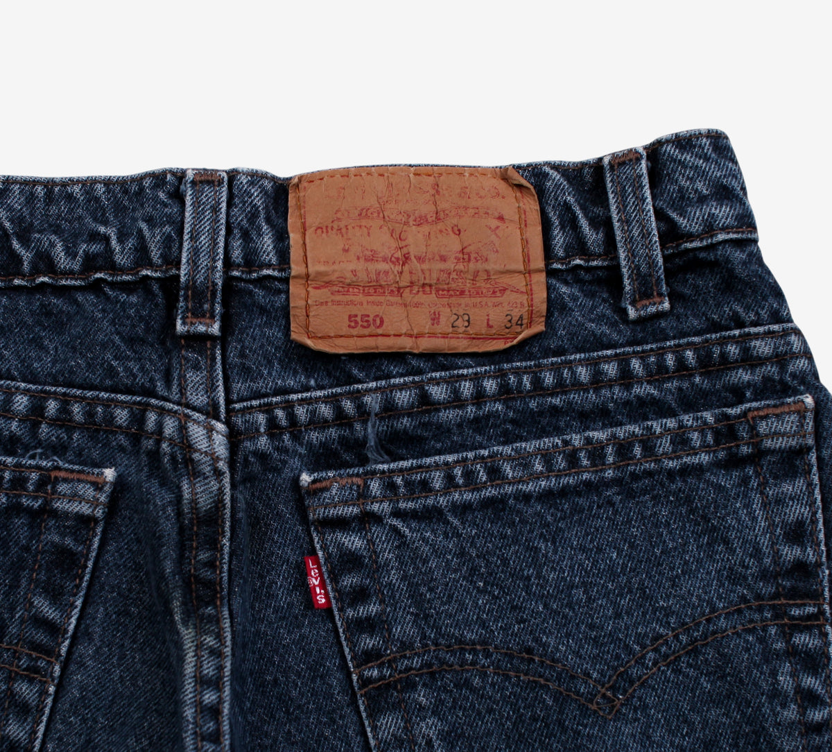 Levis 550 Jeans Relaxed Taper 28x34