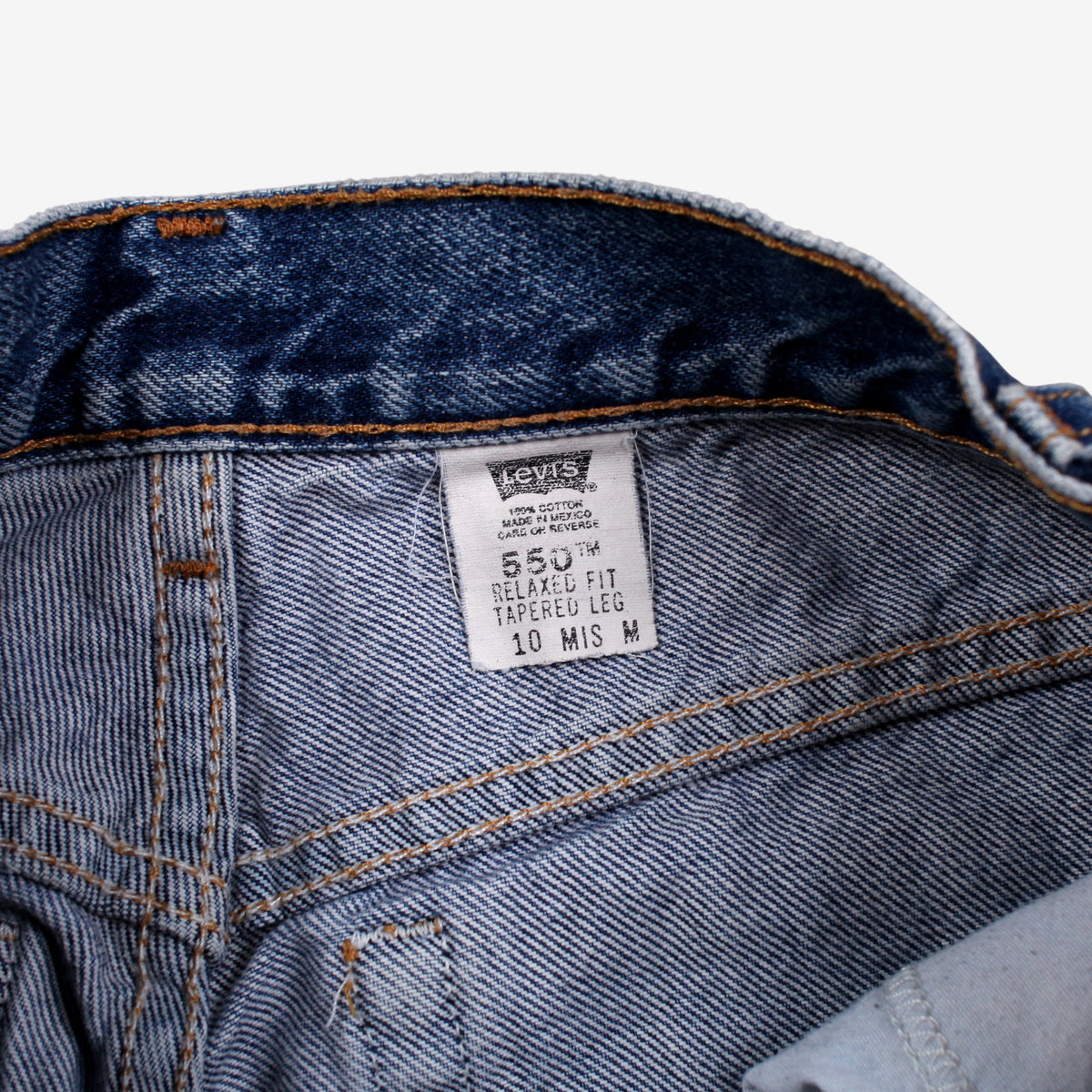 Levis 550 Jeans Relaxed Taper 28x32 Womens