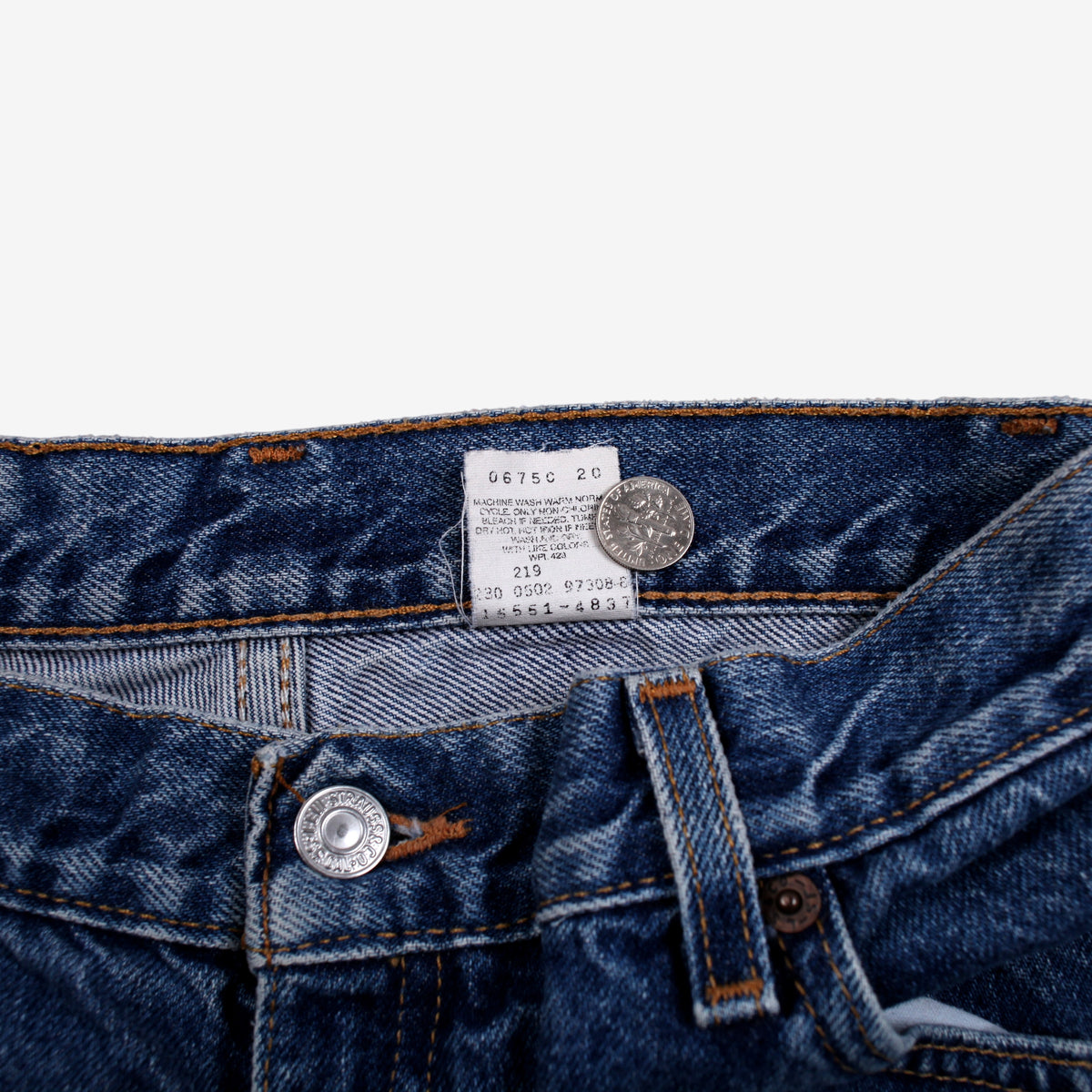 Levis 550 Jeans Relaxed Taper 28x32 Womens