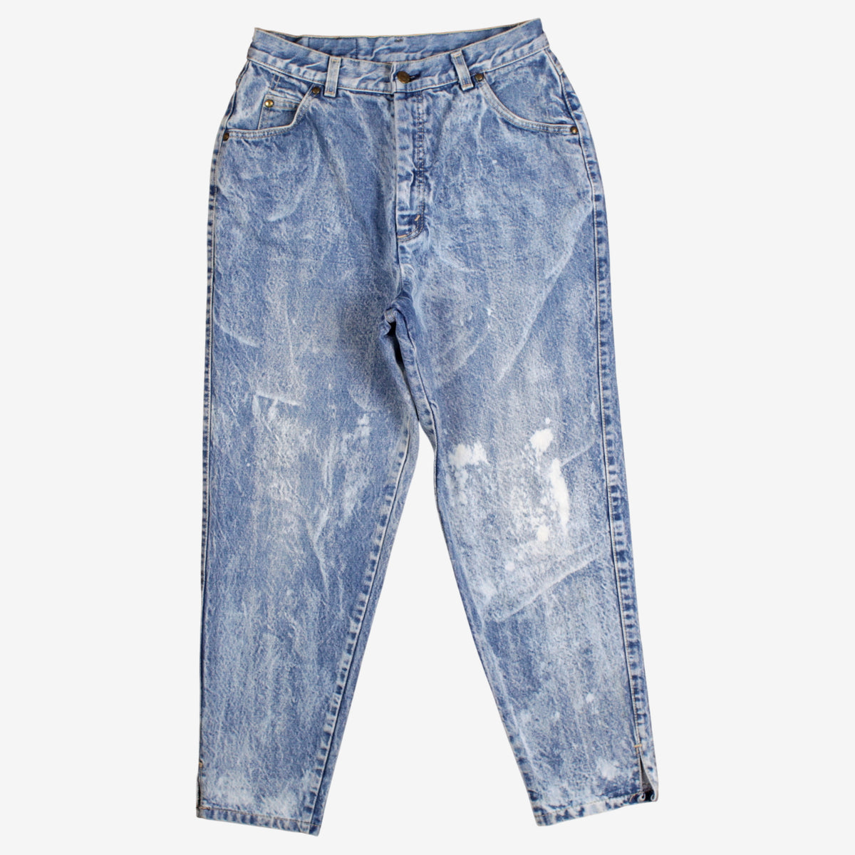 Vintage Levis Acid Wash Jeans 29x27 Womens 90s
