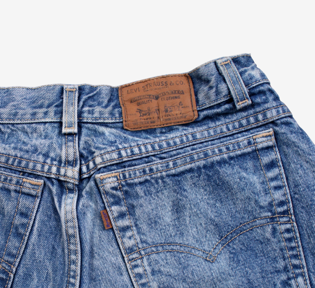Vintage Levis Acid Wash Jeans 29x27 Womens 90s