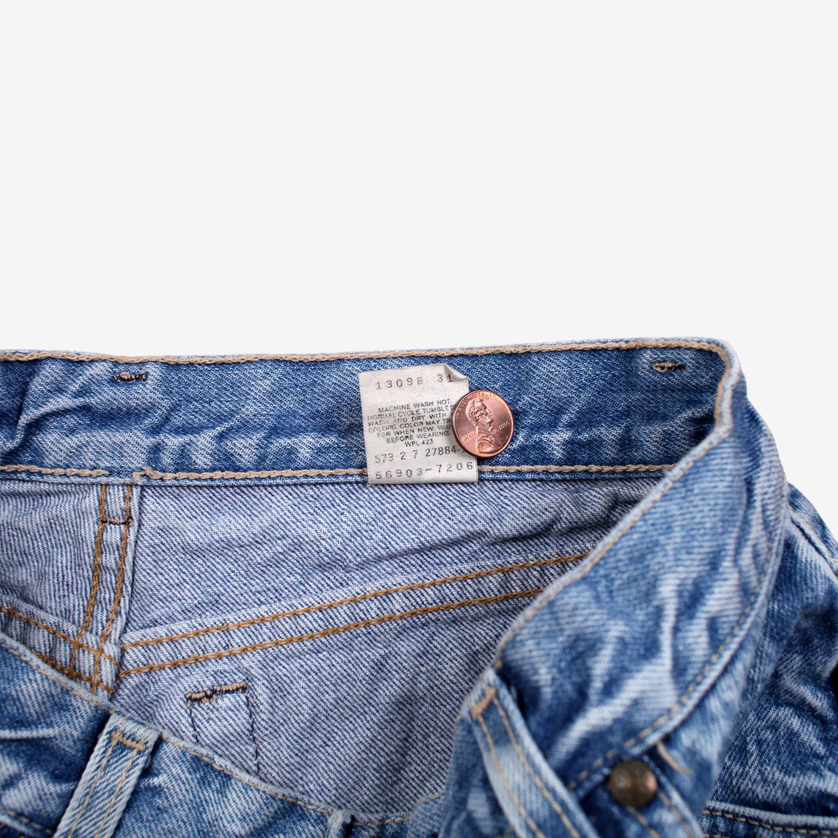 Vintage Levis Acid Wash Jeans 29x27 Womens 90s