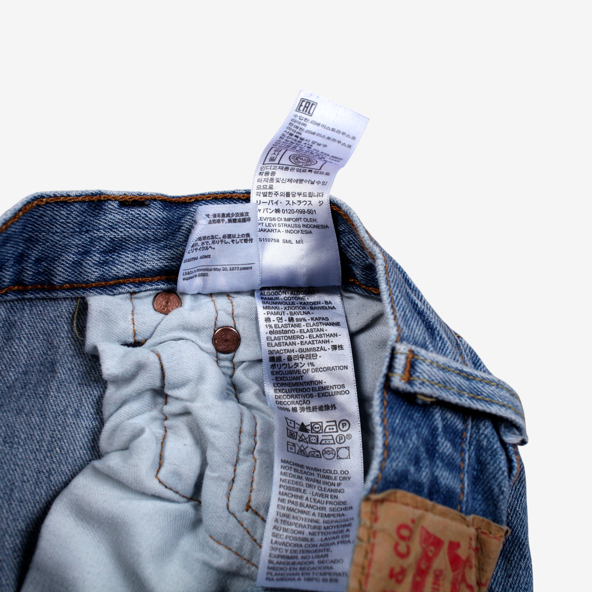 Levis 501 Jeans Regular Straight 28x30