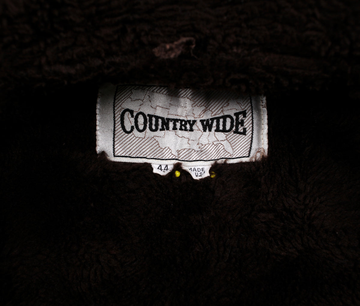 Vintage Country Wide Bomber Jacket L Mens 80s