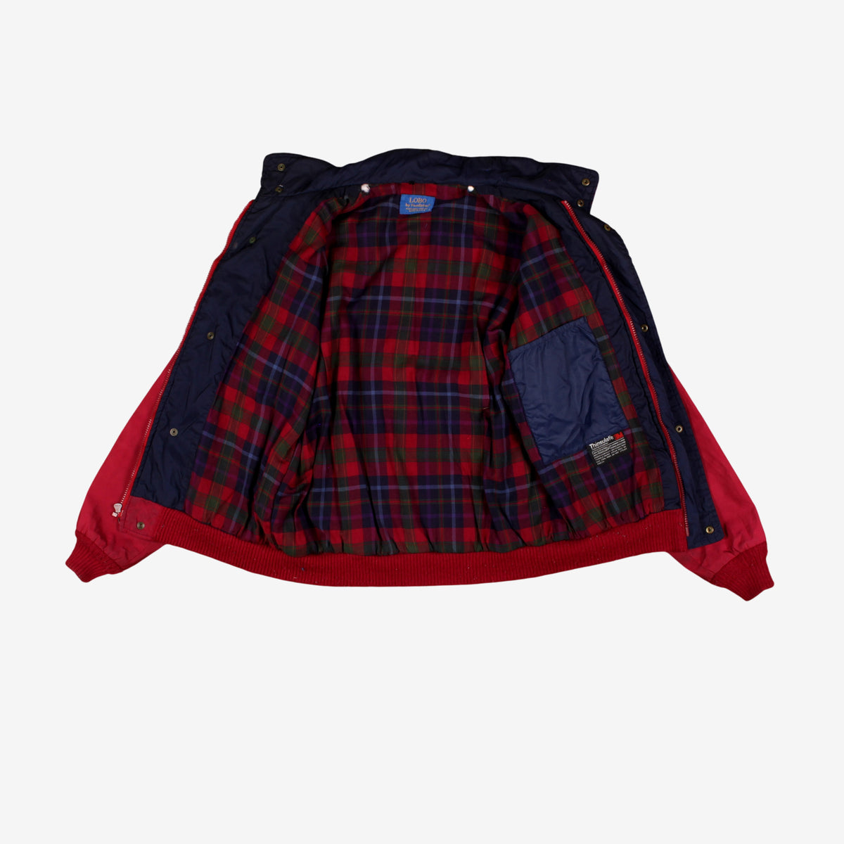 Vintage Lobo By Pendleton Bomber Jacket S Mens 90s