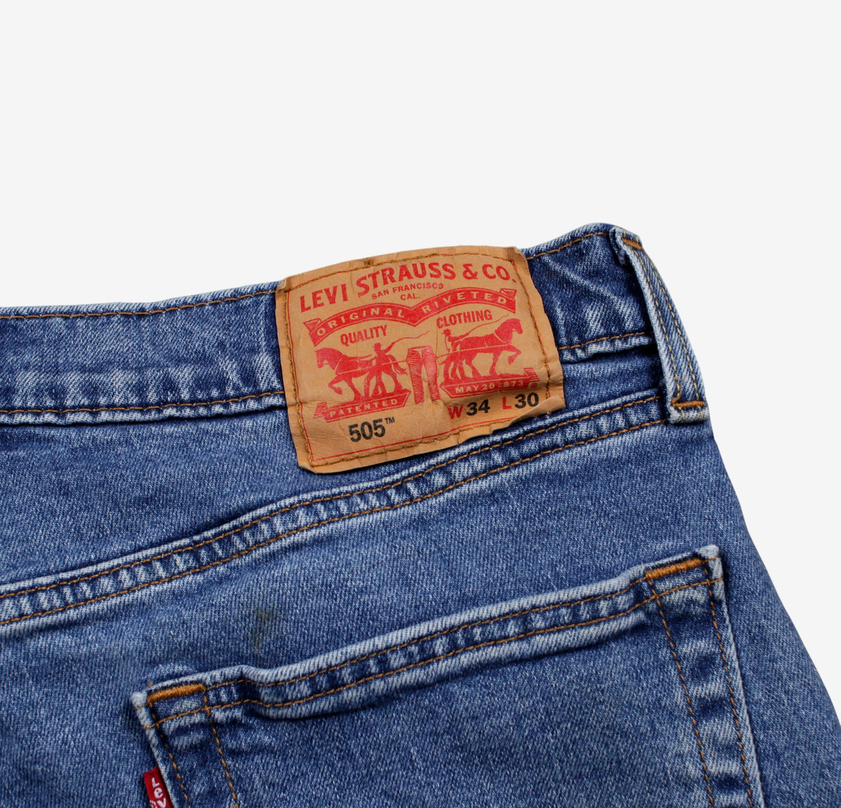 Levis 505 Jeans Regular Straight 34x30