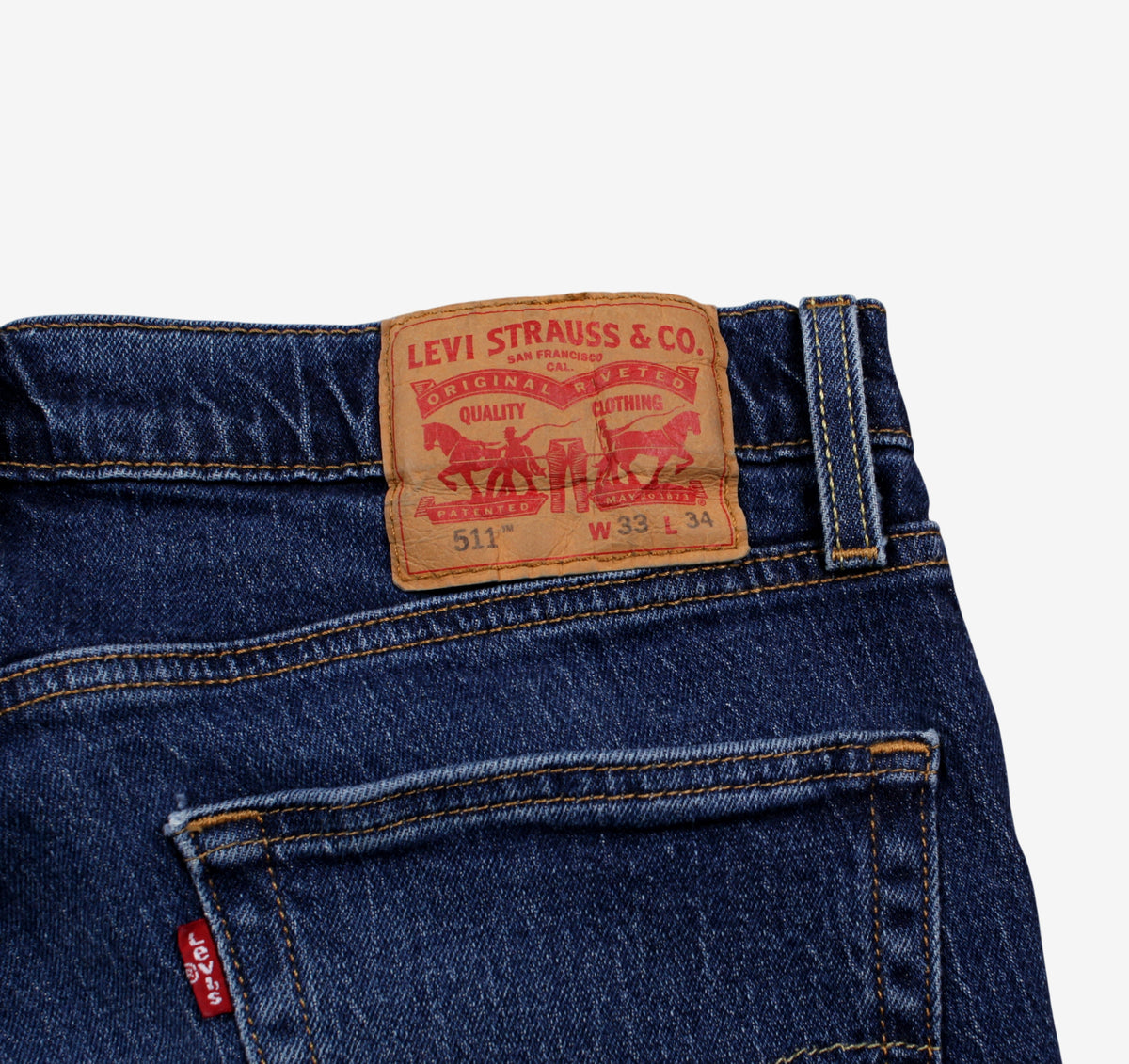 Levis 511 Jeans Slim Tapered 33x34