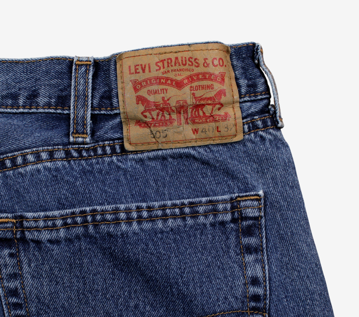 Levis 505 Jeans Regular Straight 40x32