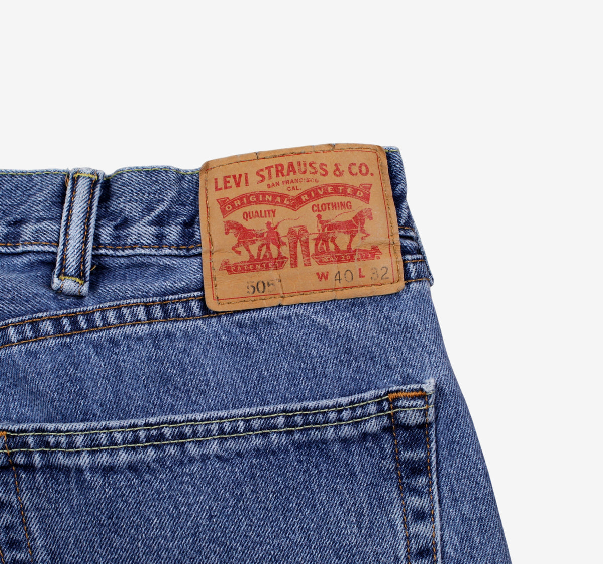 Levis 505 Jeans Regular Straight 40x32