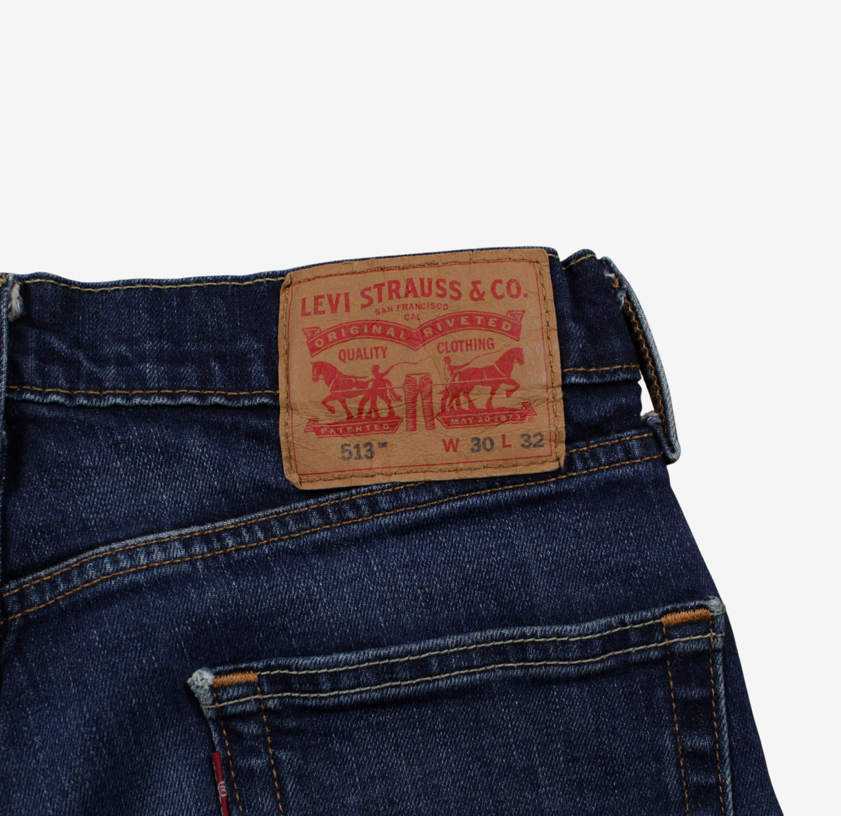 Levis 513 Jeans Slim Straight 30x32