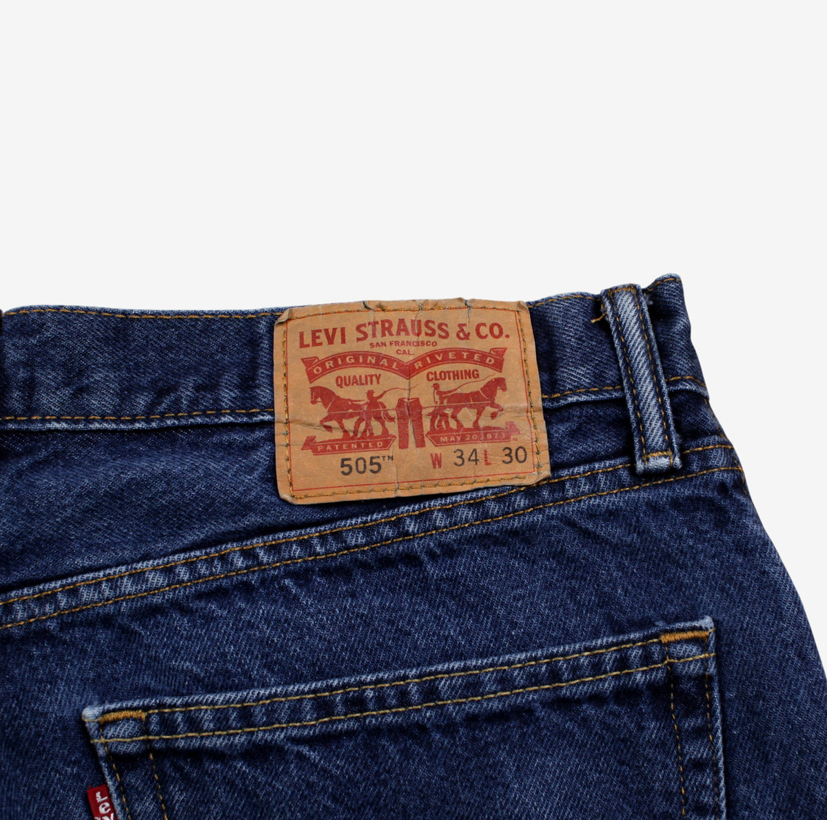 Levis 505 Jeans Regular Straight 34x30